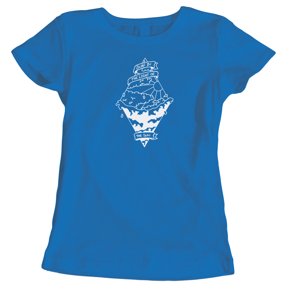 Surf in the Light of the Sun Ladies’ T-Shirt