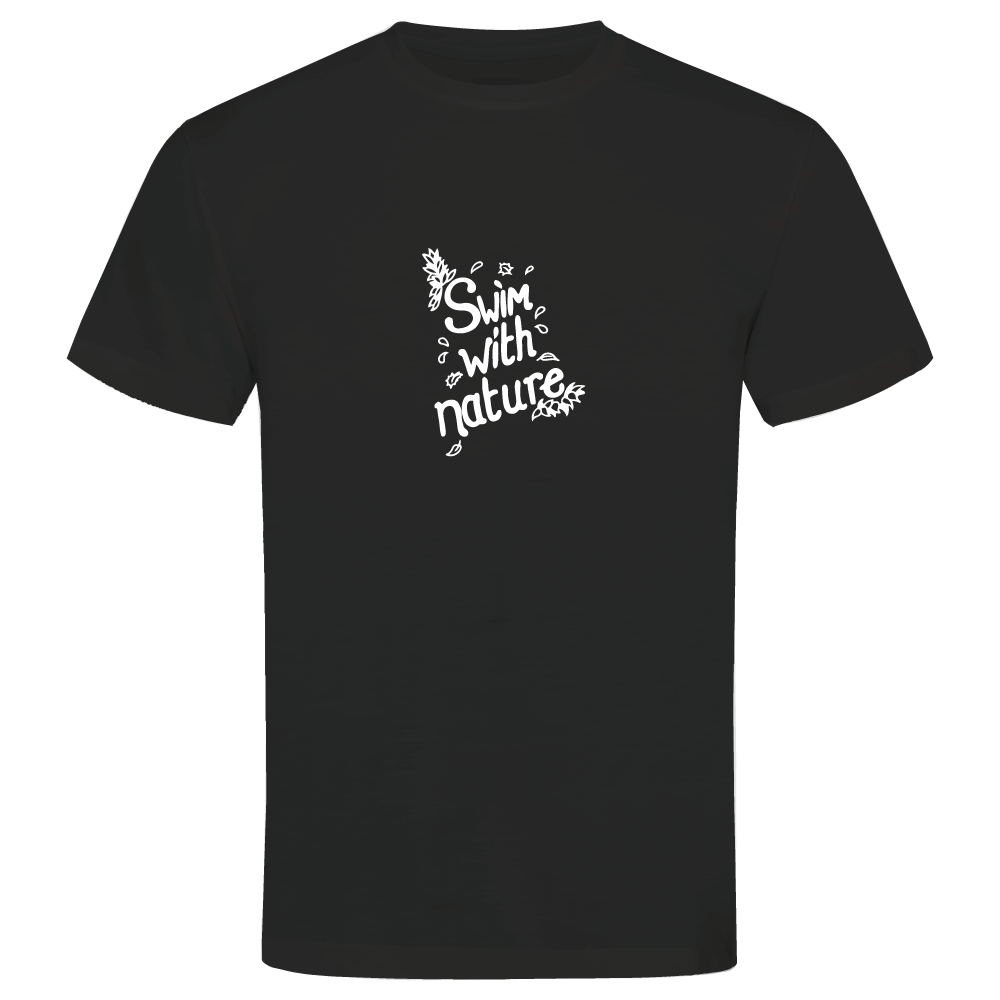 Swim With Nature Wild Swimming Themed T-Shirt