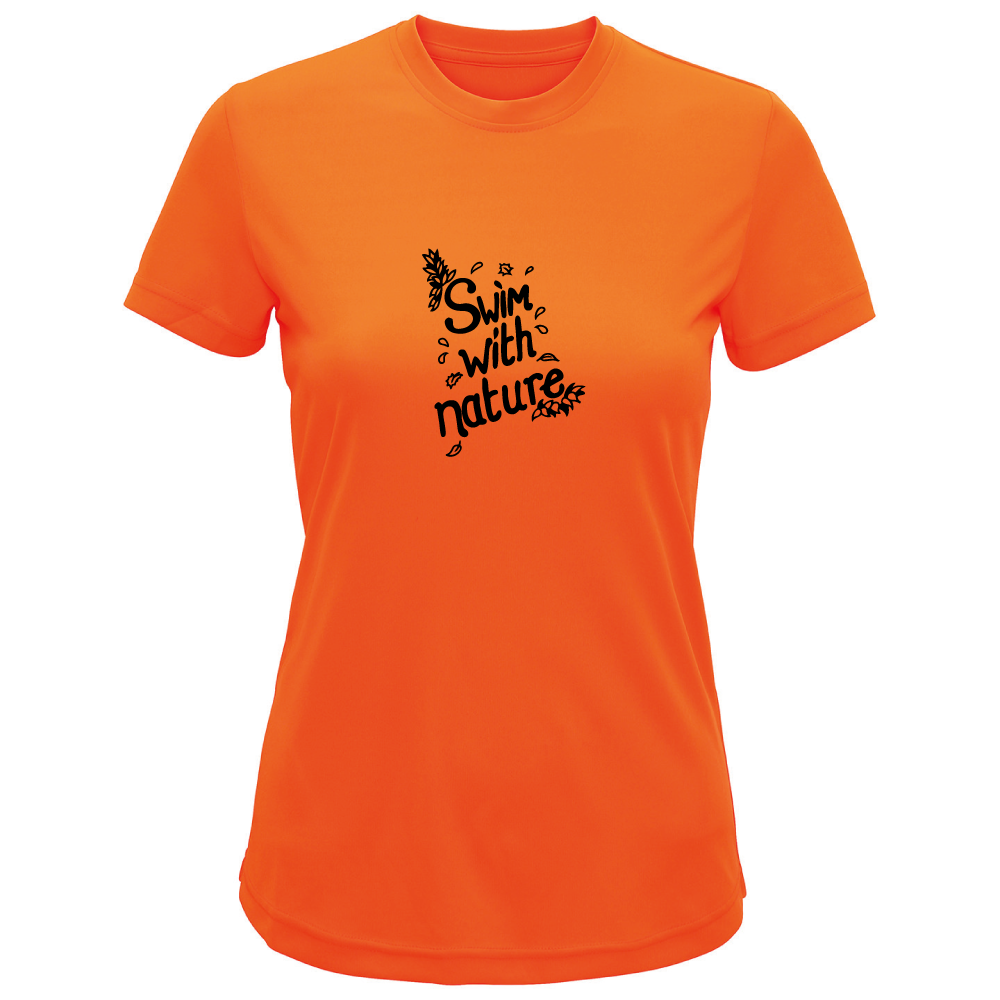 Swim With Nature Wild Swimming Themed T-Shirt