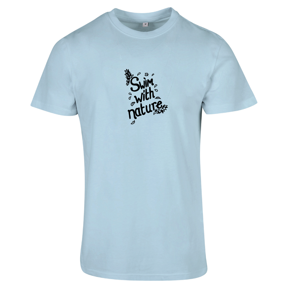 Swim With Nature Wild Swimming Themed Unisex T-Shirt
