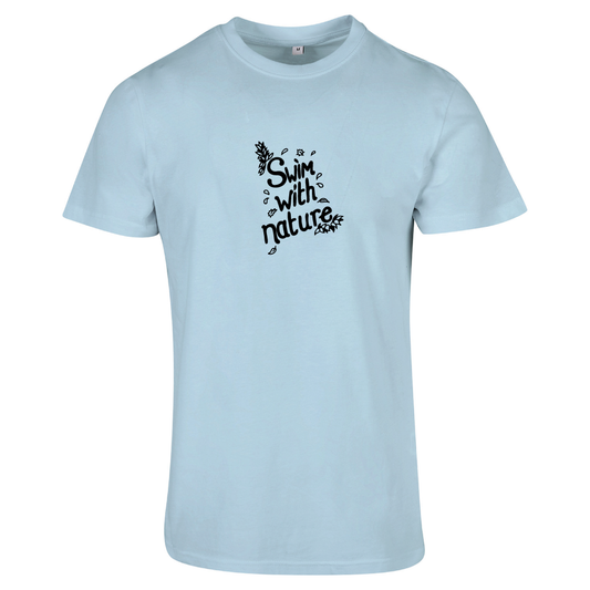 Swim With Nature Wild Swimming Themed Unisex T-Shirt