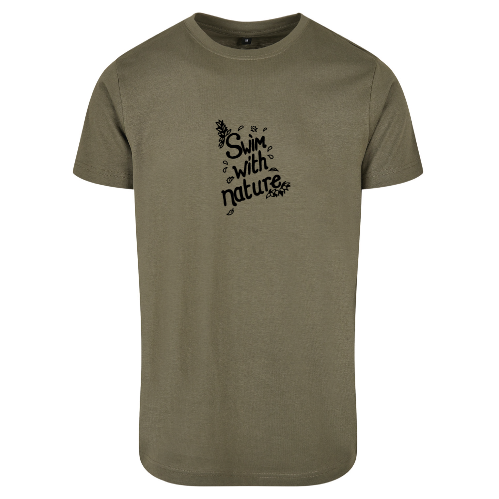Swim With Nature Wild Swimming Themed Unisex T-Shirt