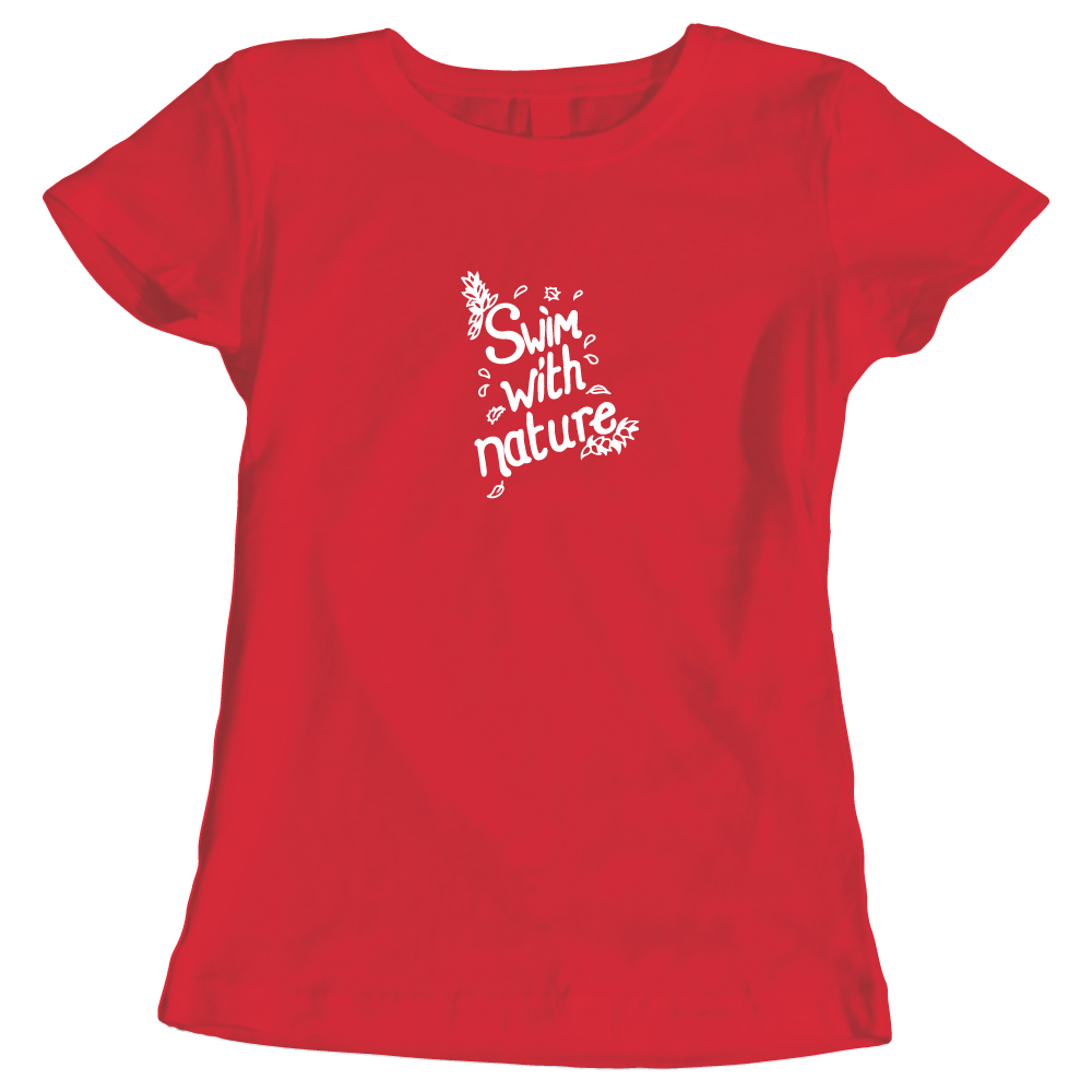 Swim With Nature Wild Swimming Themed T-Shirt