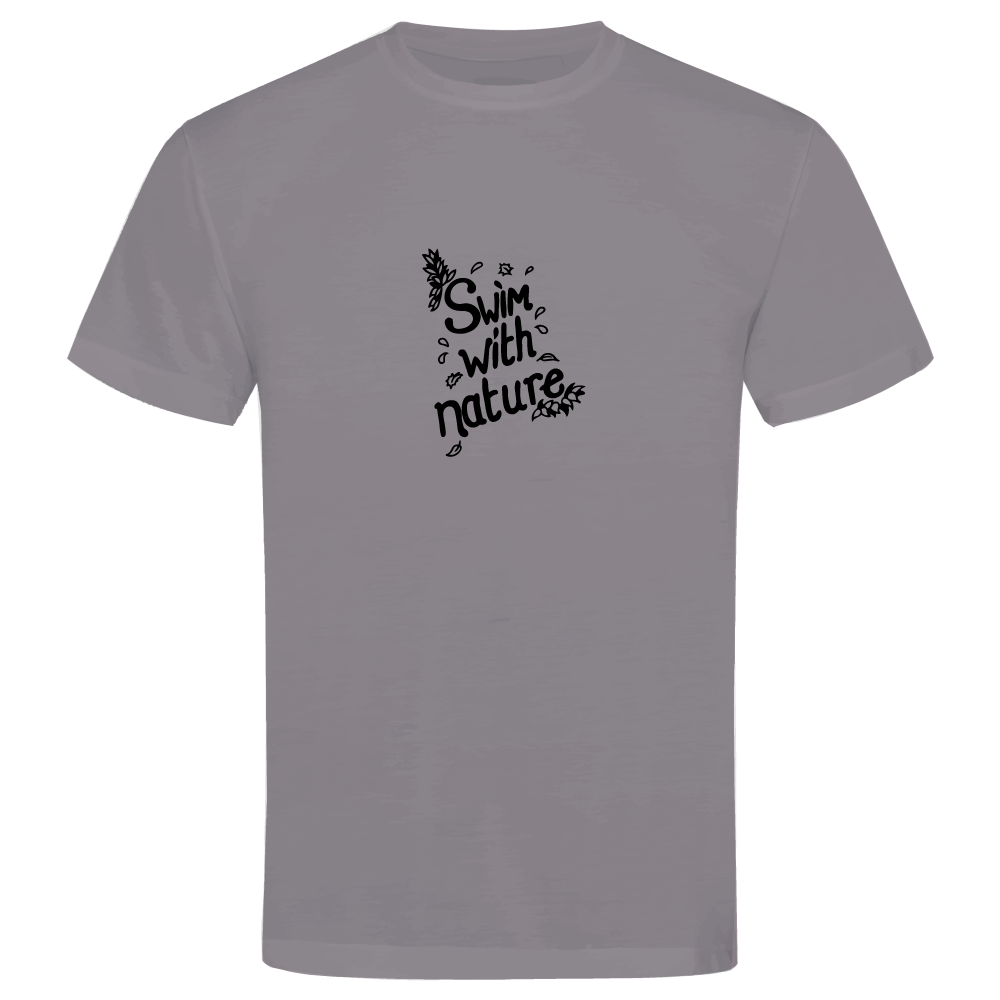 Swim With Nature Wild Swimming Themed T-Shirt