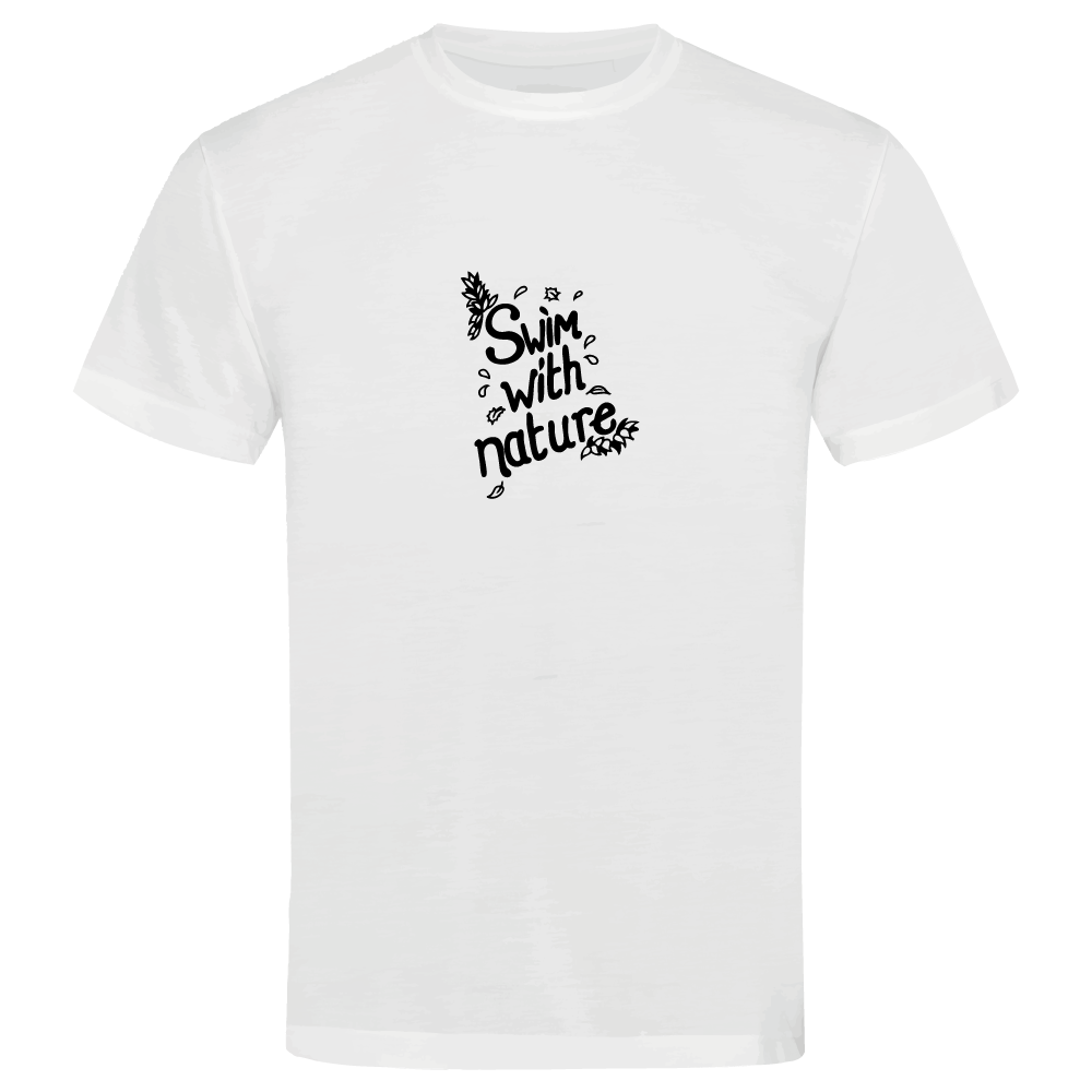Swim With Nature Wild Swimming Themed T-Shirt