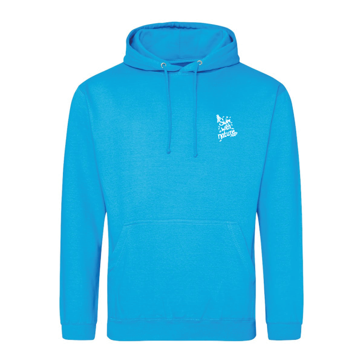 Swim With Nature Wild Swimming Themed Hoody