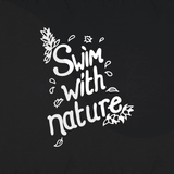 Swim With Nature Wild Swimming Themed Hoody