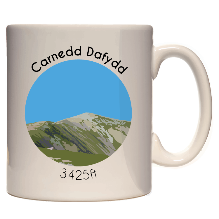 Welsh 3000's Mountains Mug - 330ml mug