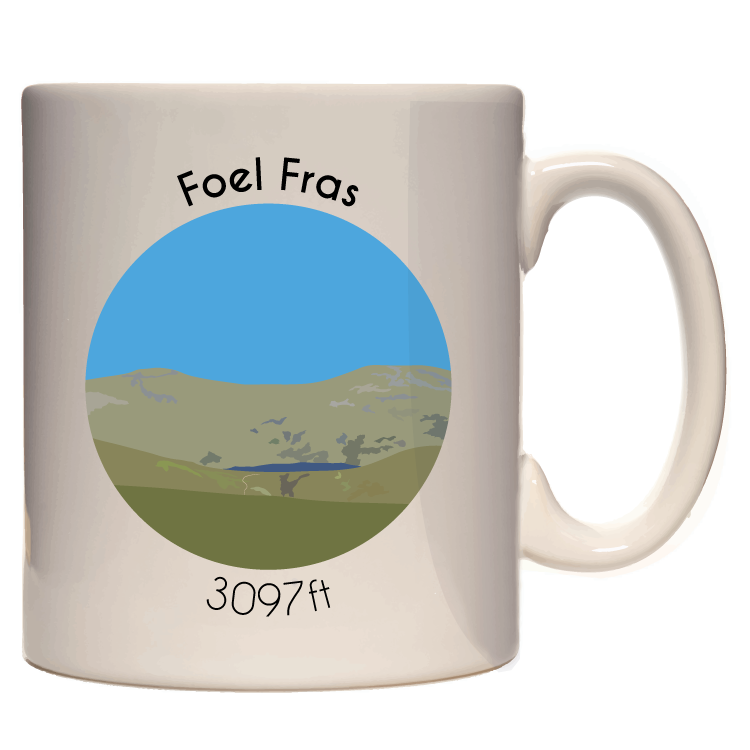 Welsh 3000's Mountains Mug - 330ml mug