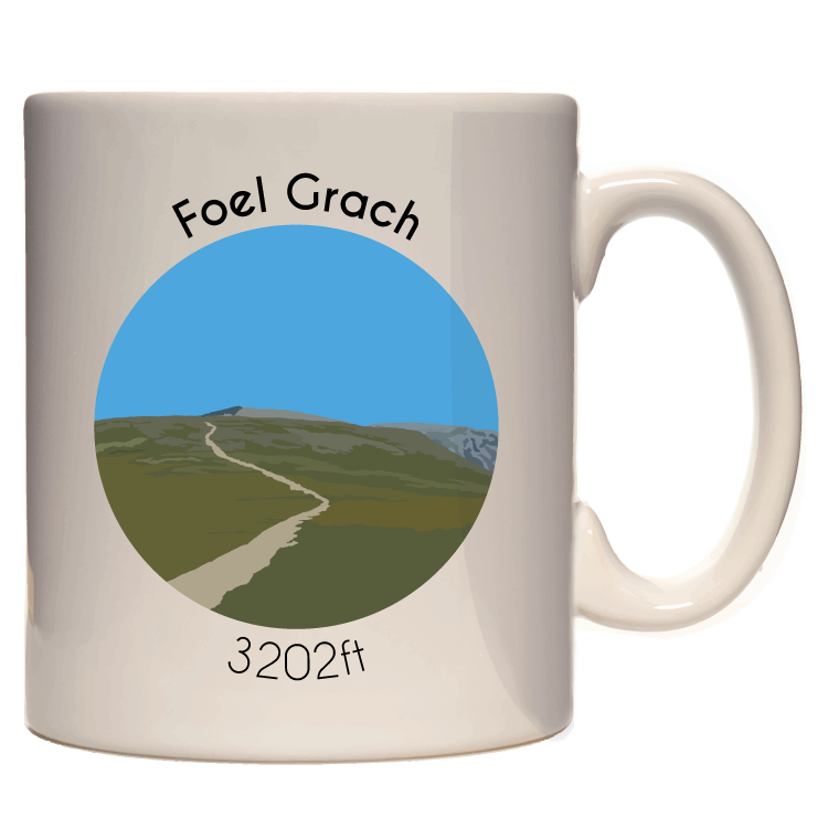 Welsh 3000's Mountains Mug - 330ml mug