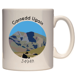 Welsh 3000's Mountains Mug - 330ml mug