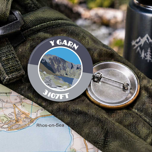 Y Garn 25mm Pin Badge | Travel Memories Pin Badge