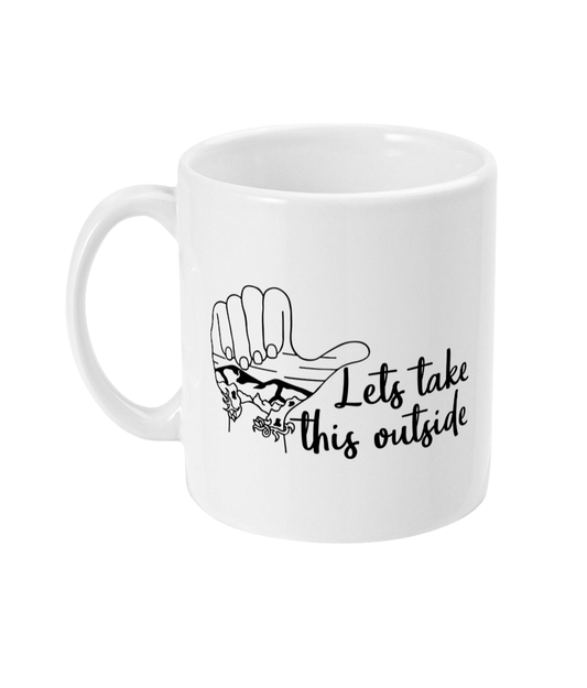 Adventure Queens Lets Take This Outside Mug