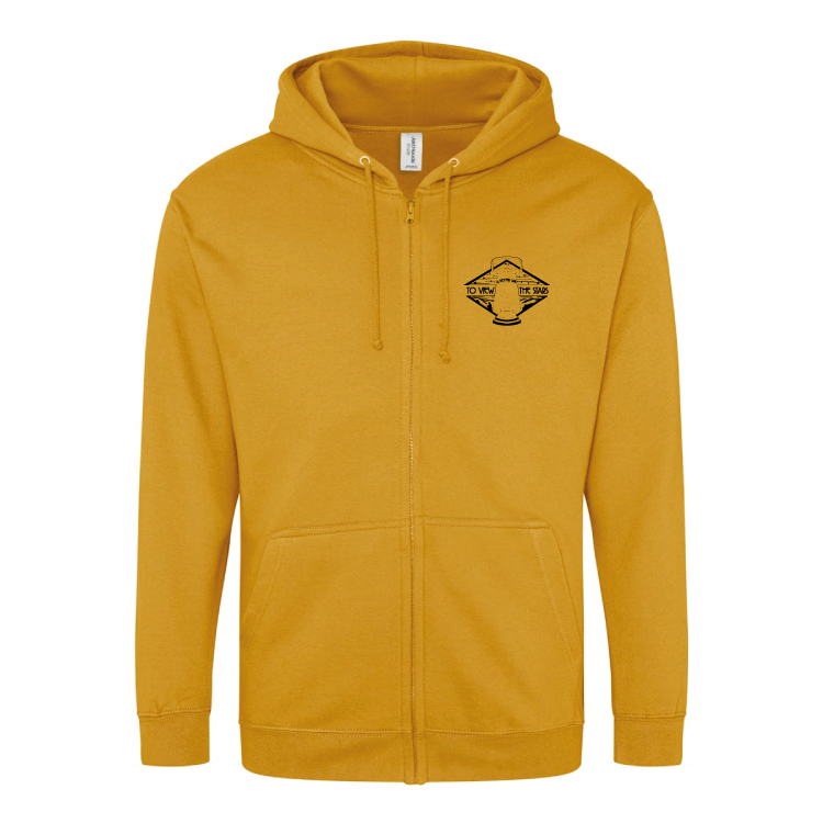 Camping Zip Hoodie UK | A Better Way to View the Stars | Stargazing Clothing