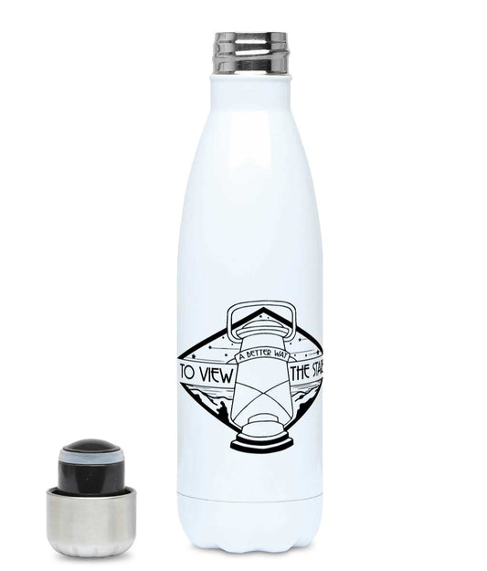A Better Way To View The Stars Water Bottle Pen and Ink Studios