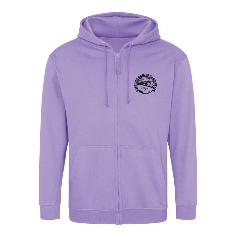 Camping Zip Hoodie UK | Cabin Fever | Outdoor Adventure Clothing