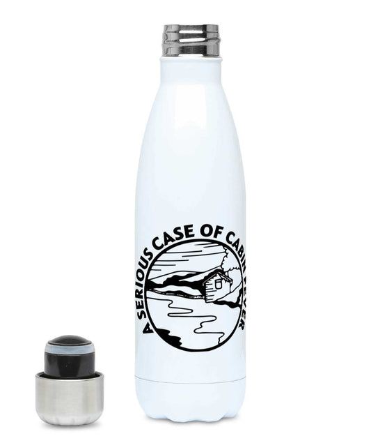 A Serious Case of Cabin Fever camping bottle Pen and Ink Studios