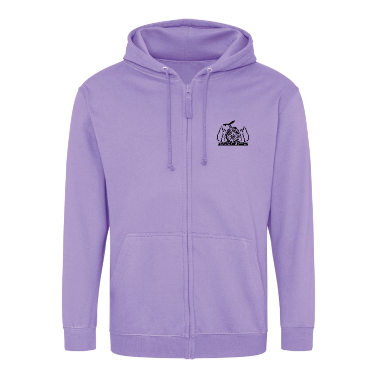 Cycling Zip Hoodie UK | Adventure Awaits | Cycling Clothing