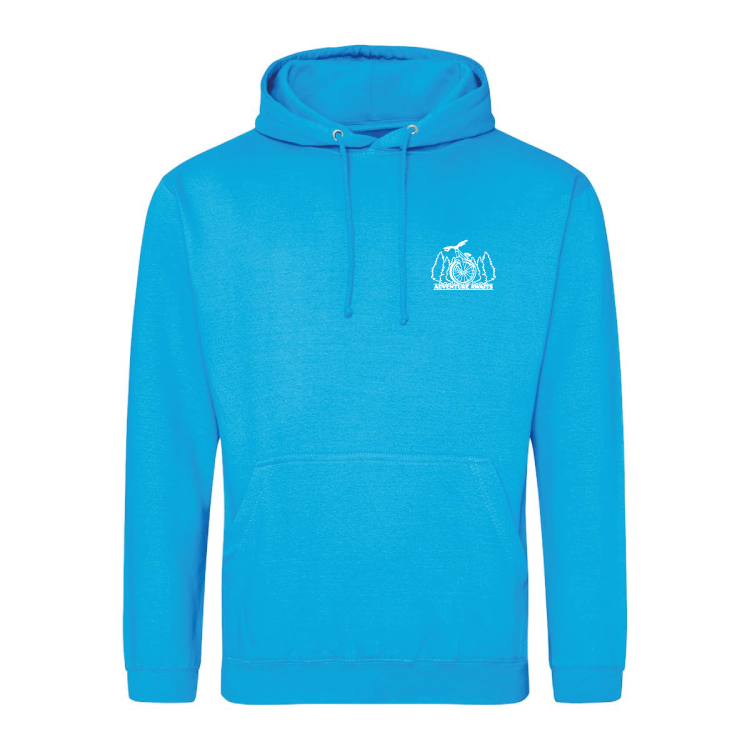 Cycling Hoodie UK | Adventure is for the Curious Cycling Hoodie | Bike Clothing