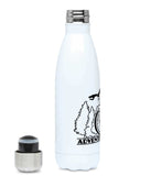 Adventure Awaits - Plastic Free 500ml Water Bottle Pen and Ink Studios