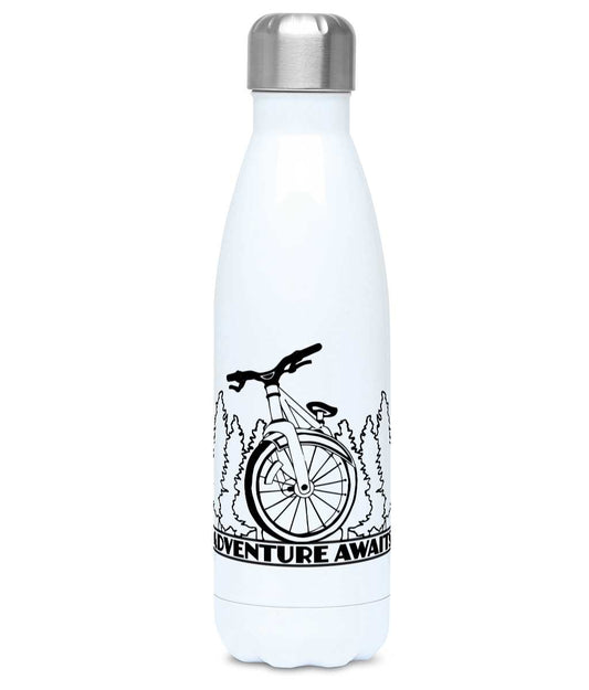 Adventure Awaits - Plastic Free 500ml Water Bottle Pen and Ink Studios