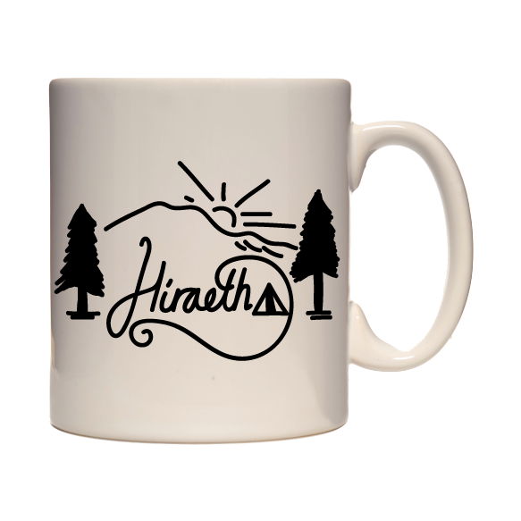 Adventure Mug - 330ml mug, hiking, cycling, surfing, walking, mountain Pen and Ink Studios