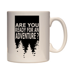 Adventure Mug - 330ml mug, hiking, cycling, surfing, walking, mountain Pen and Ink Studios