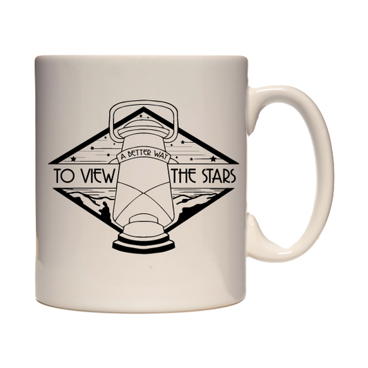 Adventure Mug - 330ml mug, hiking, cycling, surfing, walking, mountain Pen and Ink Studios