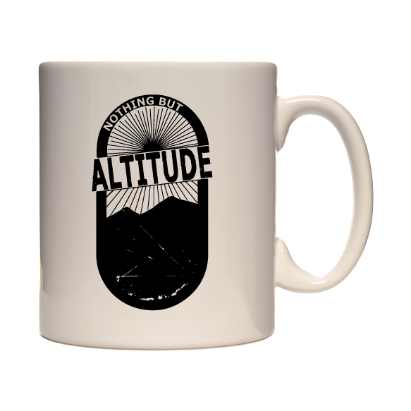 Adventure Mug - 330ml mug, hiking, cycling, surfing, walking, mountain Pen and Ink Studios