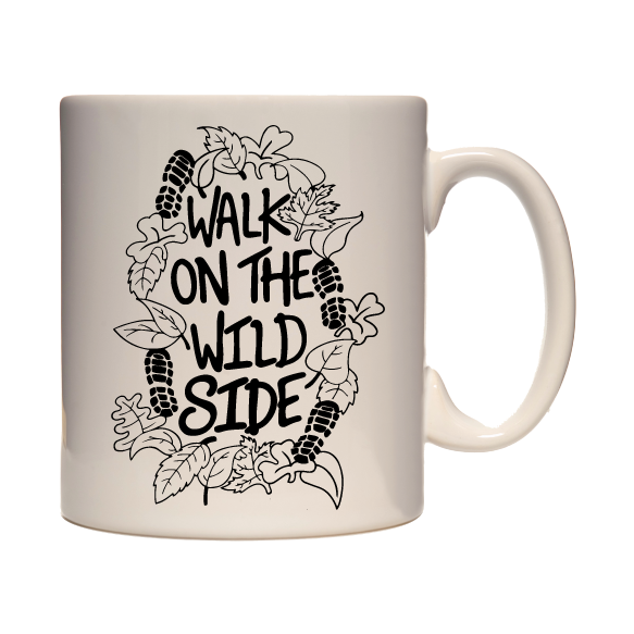 Adventure Mug - 330ml mug, hiking, cycling, surfing, walking, mountain Pen and Ink Studios