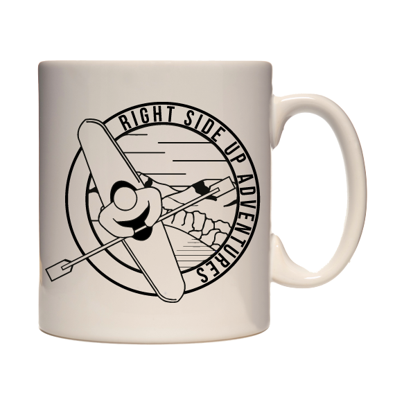 Adventure Mug - 330ml mug, hiking, cycling, surfing, walking, mountain Pen and Ink Studios