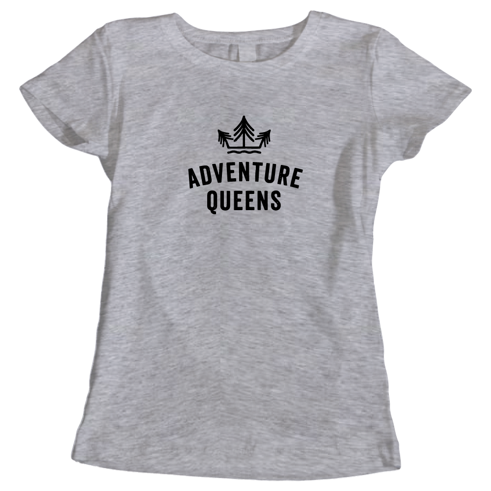 Adventure Queens logo women's t-shirt