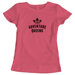 Adventure Queens logo women's t-shirt