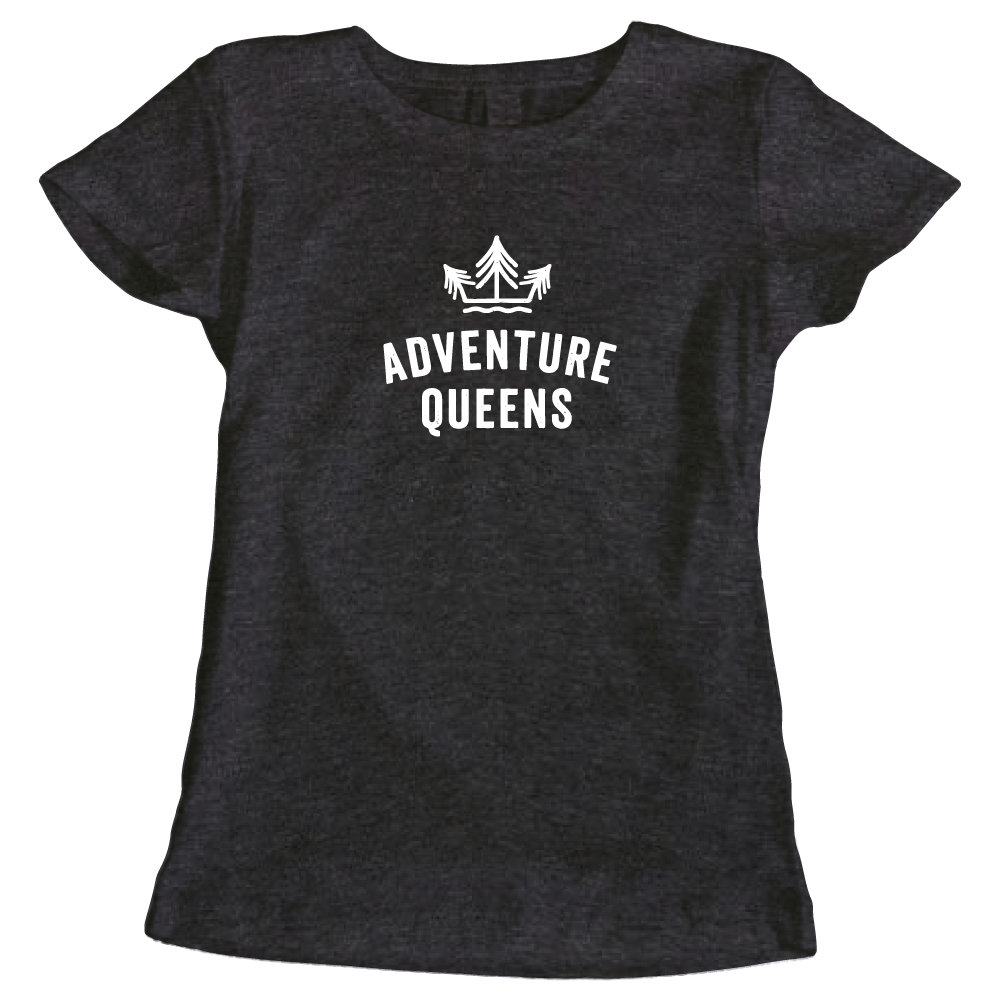 Adventure Queens logo women's t-shirt