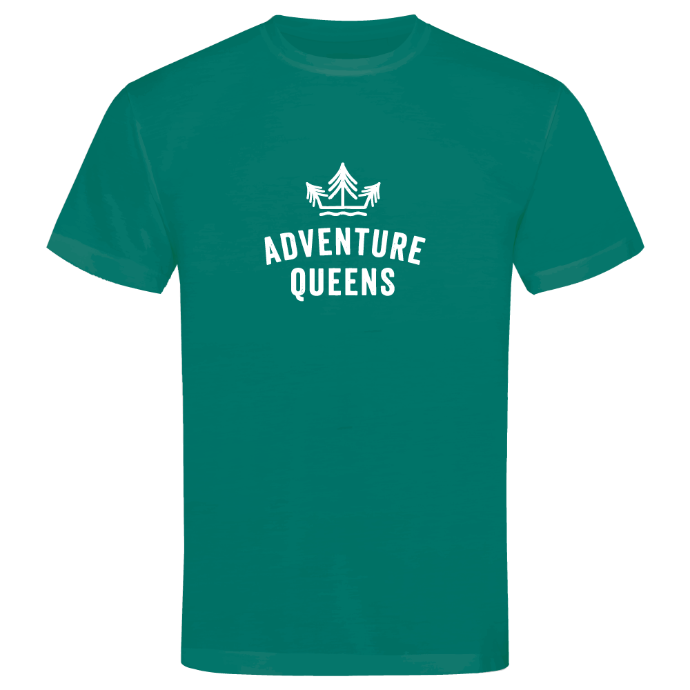 Adventure Queens logo unisex t-shirt