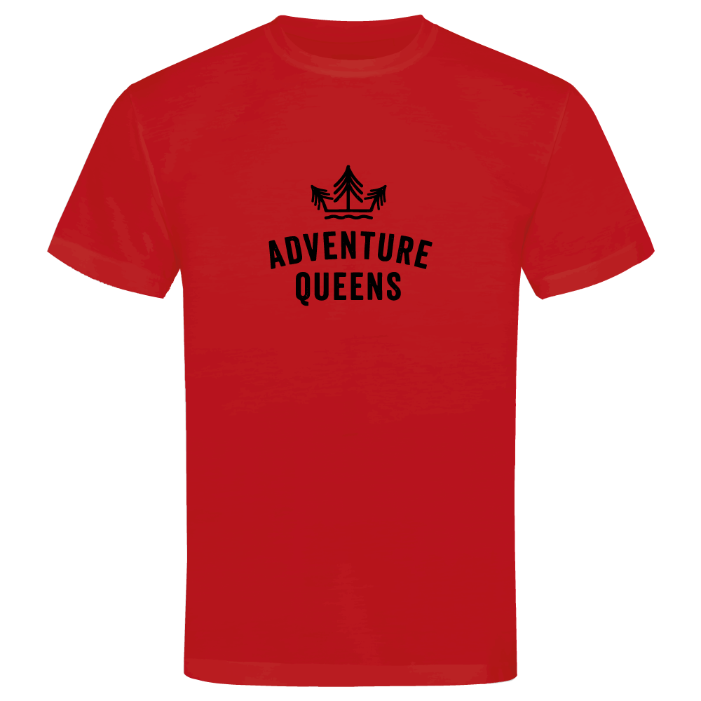 Adventure Queens logo unisex t-shirt