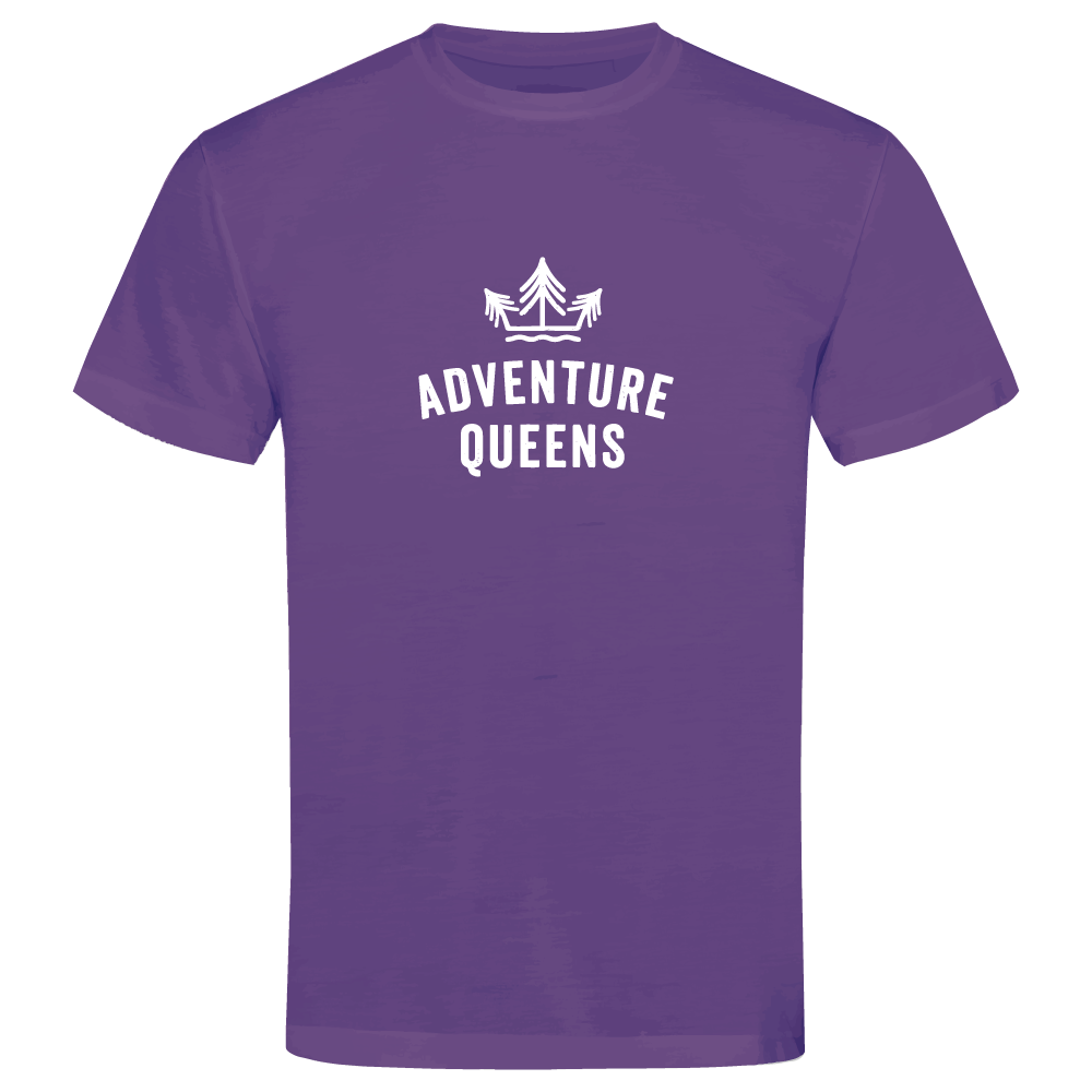 Adventure Queens logo unisex t-shirt