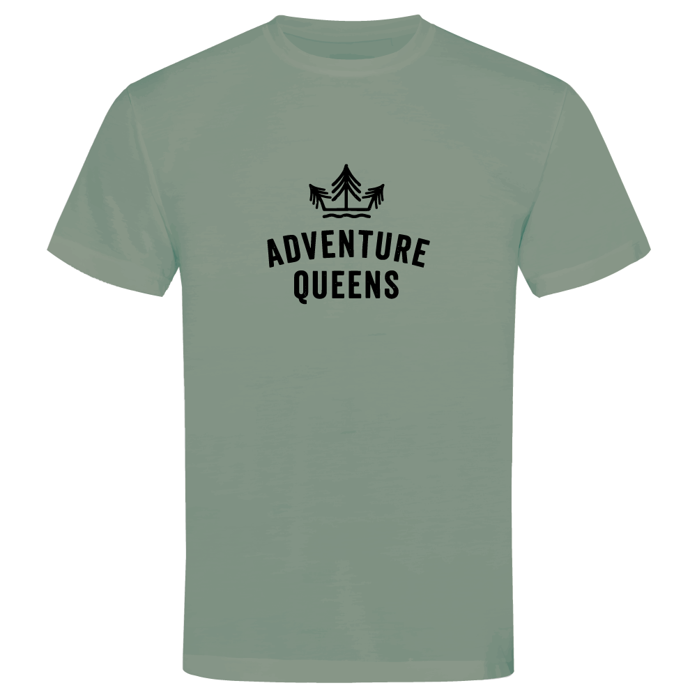 Adventure Queens logo unisex t-shirt