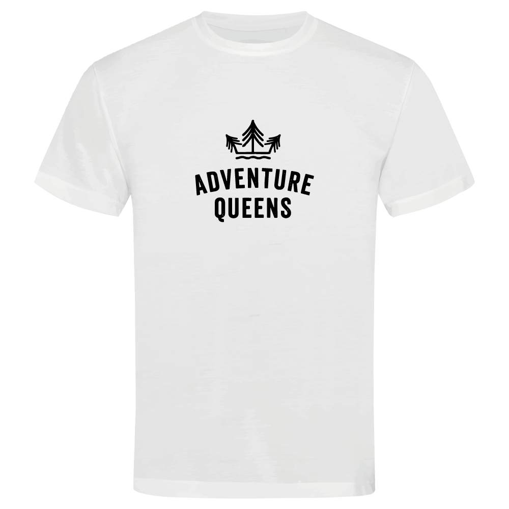 Adventure Queens logo unisex t-shirt