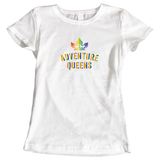 Adventure Queens Rainbow logo women's t-shirt