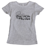 Adventure Queens Let's Take This Outside women's t-shirt