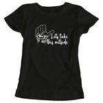 Adventure Queens Let's Take This Outside women's t-shirt