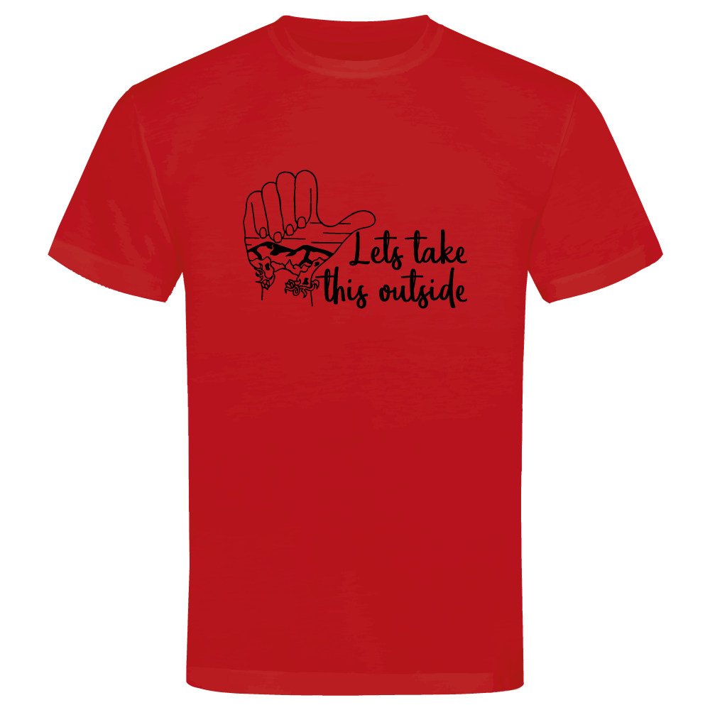 Adventure Queens Let's Take This Outside unisex t-shirt