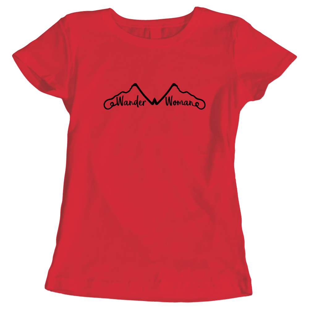 Adventure Queens Wander Woman women's t-shirt