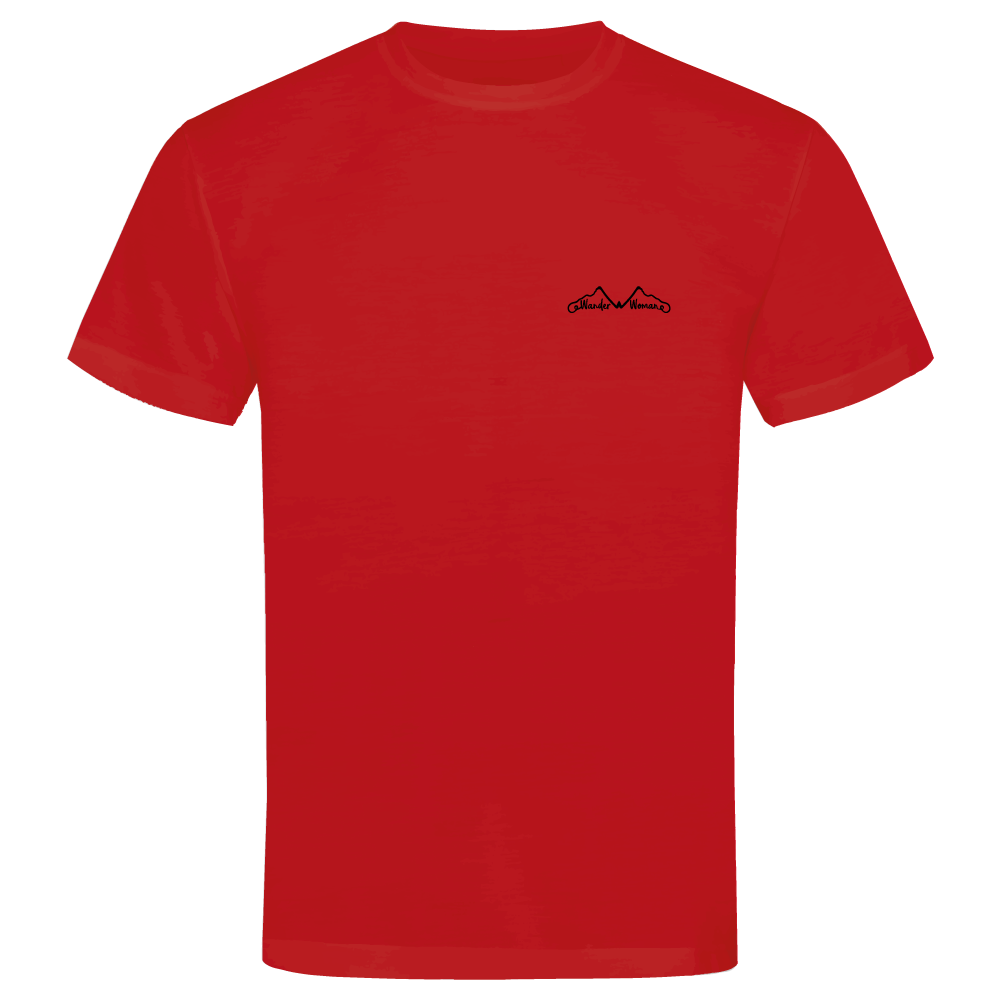 Adventure Queens Wander Woman unisex t-shirt with small design