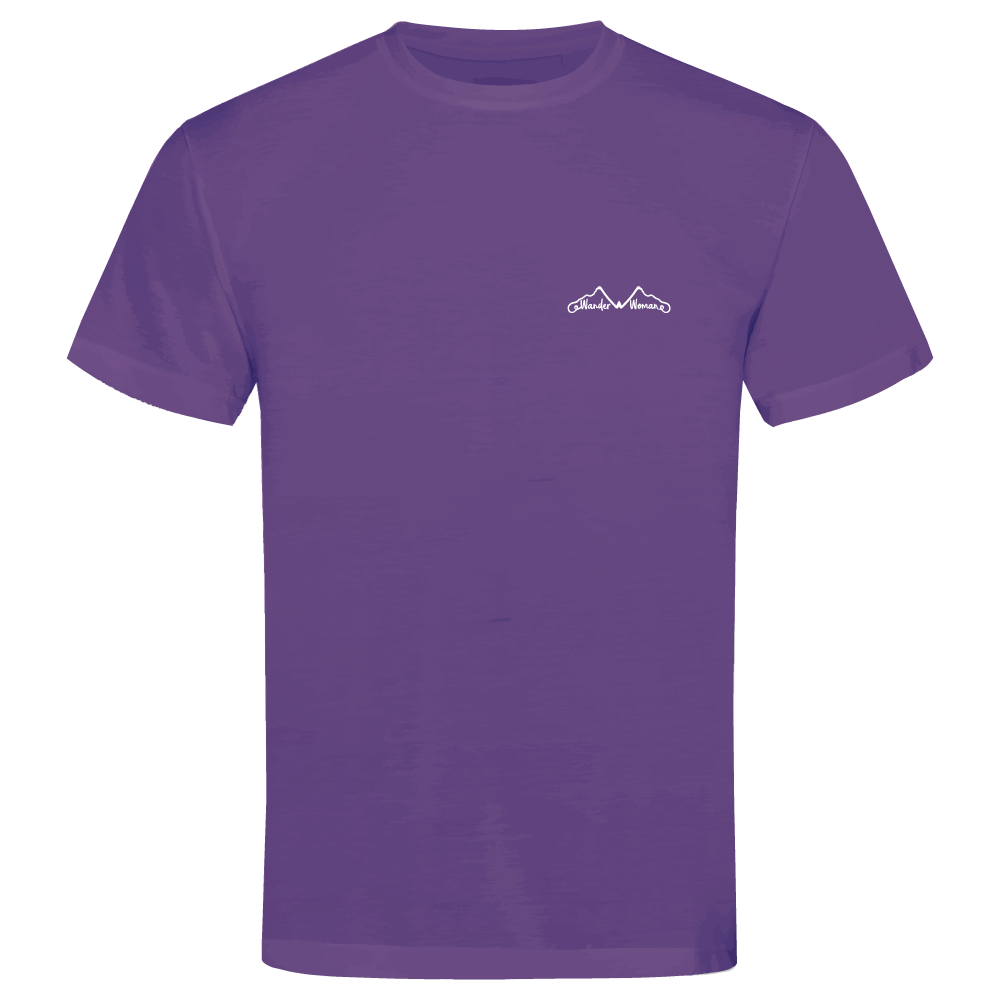 Adventure Queens Wander Woman unisex t-shirt with small design
