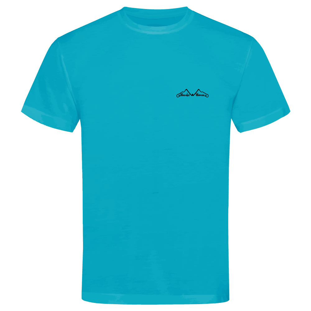 Adventure Queens Wander Woman unisex t-shirt with small design
