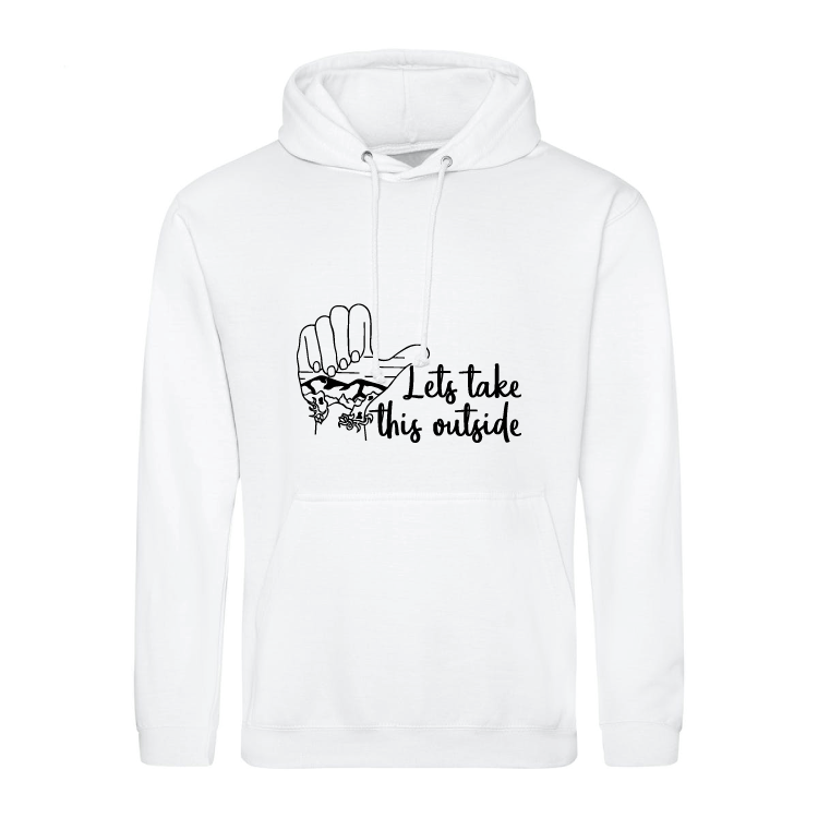 Adventure Queens Let's Take This Outside unisex hoodie