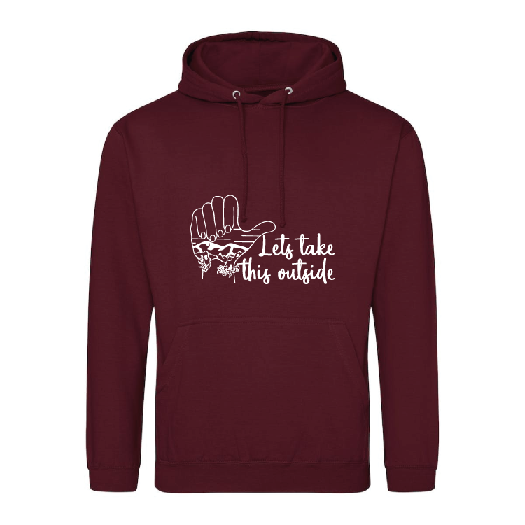 Adventure Queens Let's Take This Outside unisex hoodie