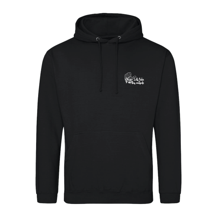 Adventure Queens Let's Take This Outside unisex hoodie with pocket size design